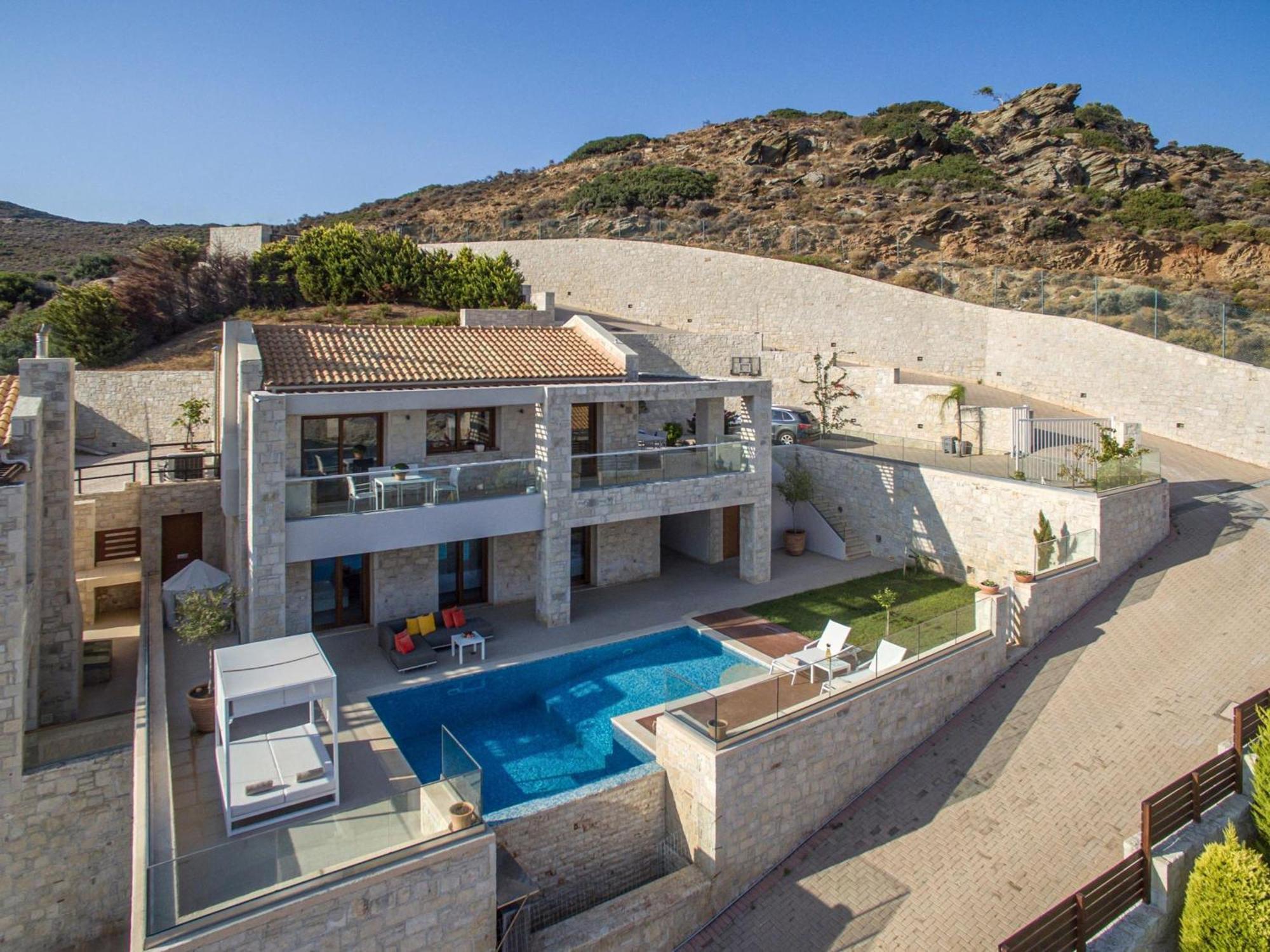 Omega House In Crete Villa Ligaria  Exterior photo