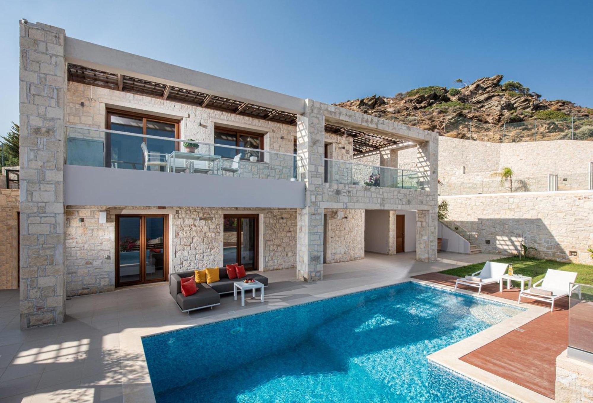Omega House In Crete Villa Ligaria  Exterior photo
